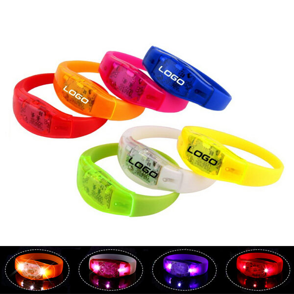 Motion activated LED bracelet