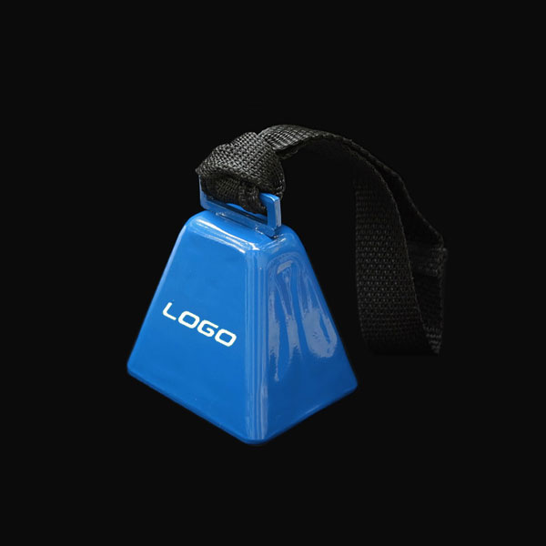 Cow bell with strap