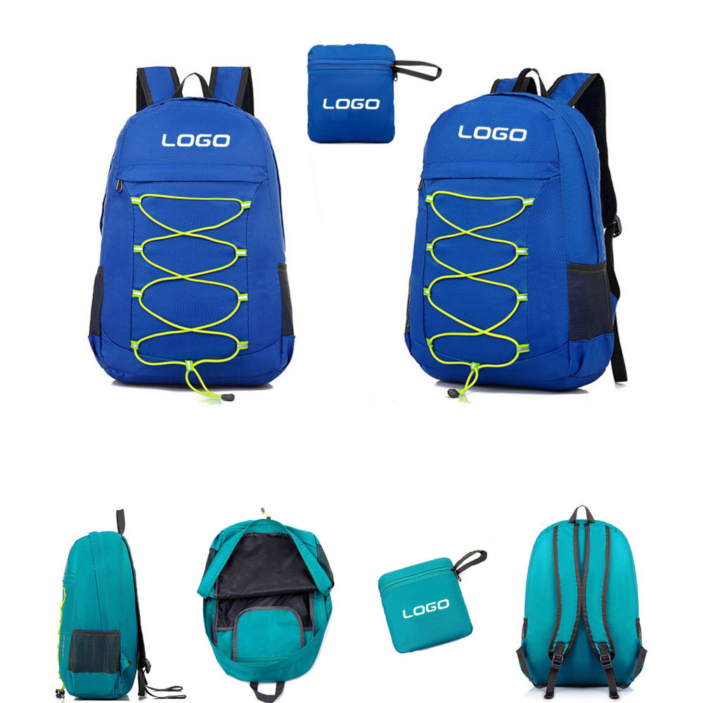 Foldable travel backpack