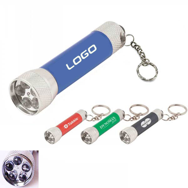 5 LED flashlight keychain