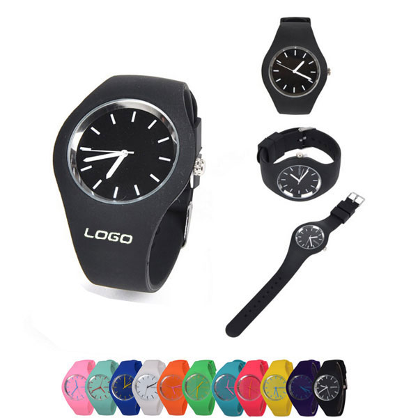 Jelly silicone watch