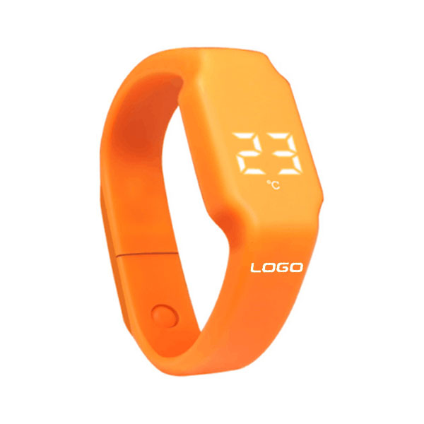 Silicone sport watch