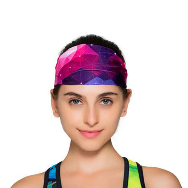 Sport elastic sweat headband