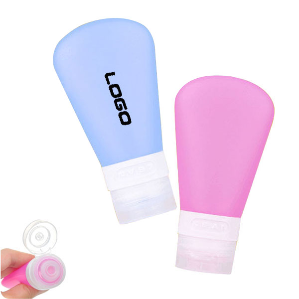 2 OZ Silicone travel squeeze bottle