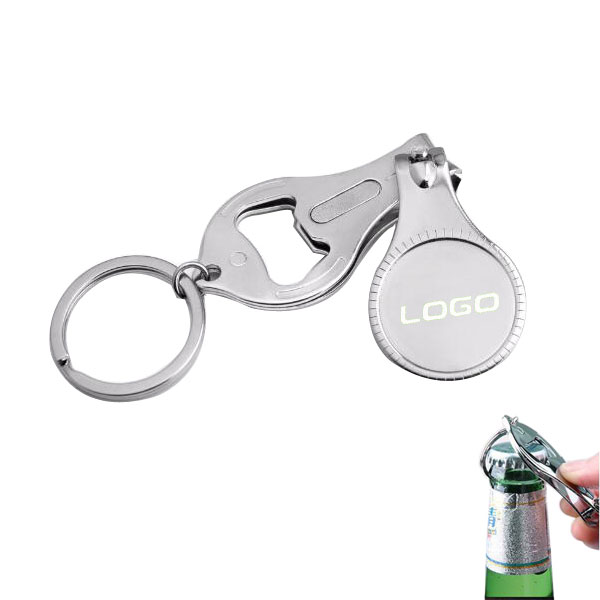 Nail Clipper With Bottle Opener 