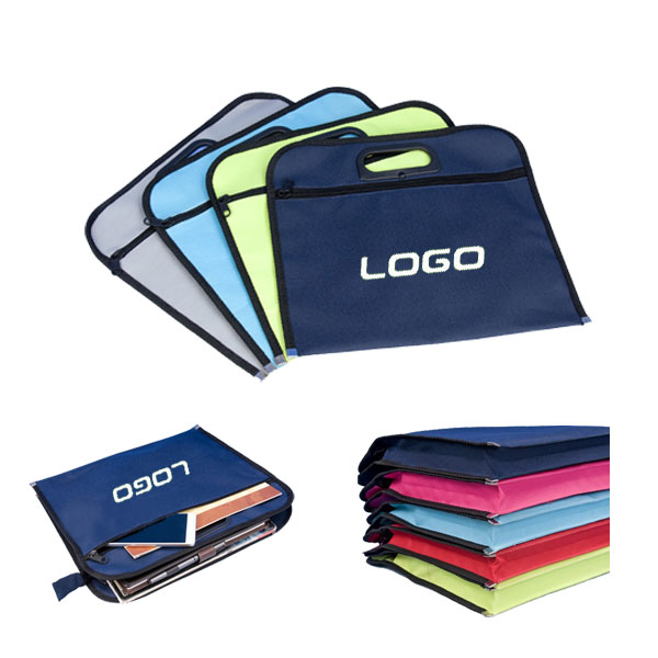 Double-layered A4 Zippered File Bag