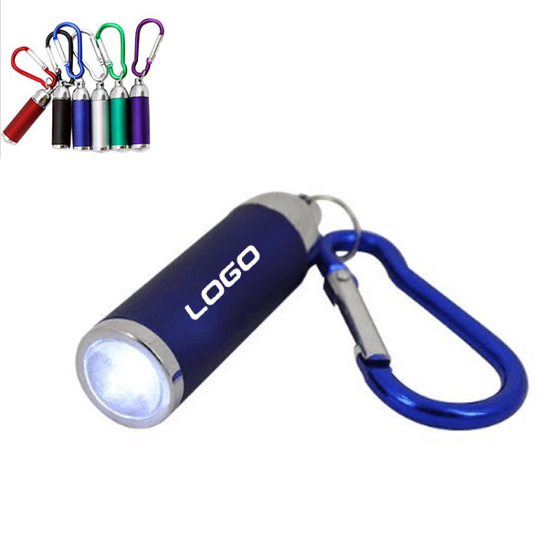 LED flashlight keychain