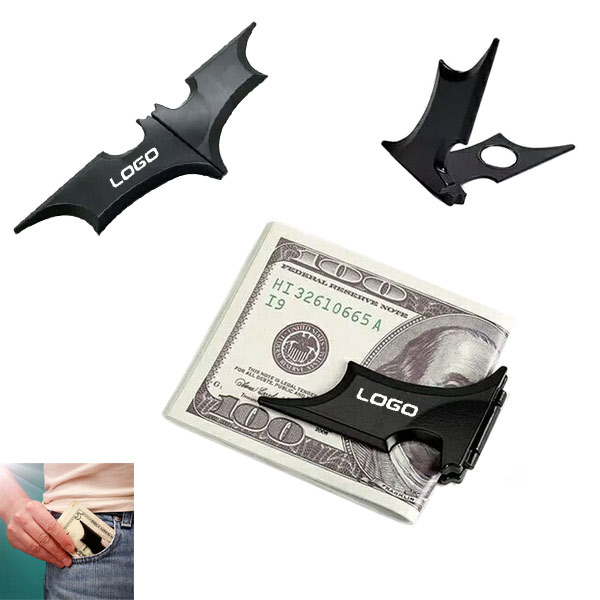 Batman shaped money clip