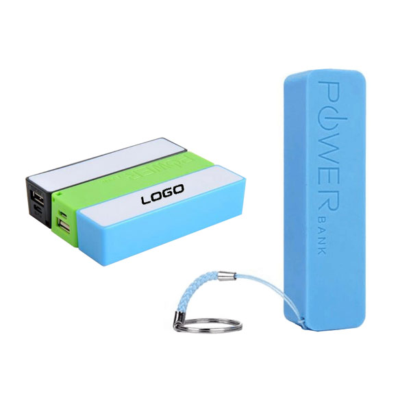 Power bank with keychain