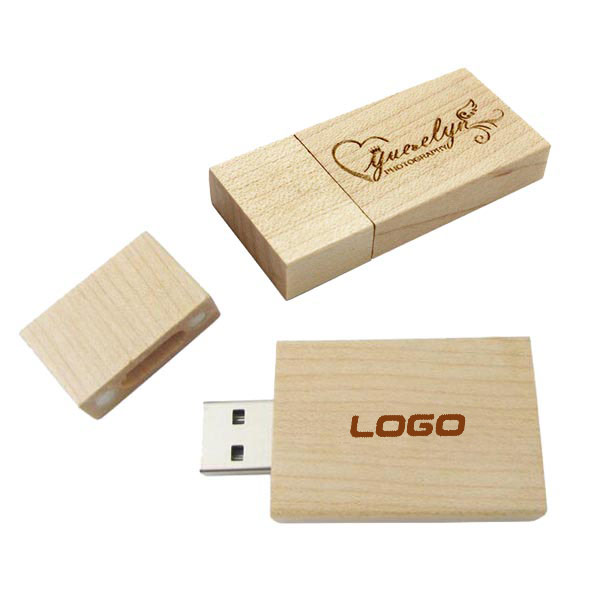 Maple Wood USB Flash Drive