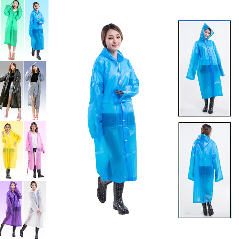 Reusable Raincoat with Hood